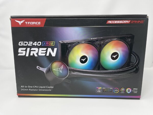 TeamGroup T-Force Siren GD240 ARGB AIO Cooler (1)
