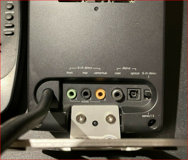 klasse garn Bloom Optimal sound card/audio setup w Z-5500 Logitech sound system - Computer  Audio - ExtremeHW