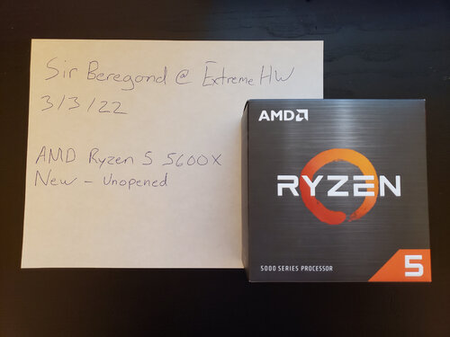 More information about "PRICEDROP New Unopened - AMD Ryzen 5 5600X"