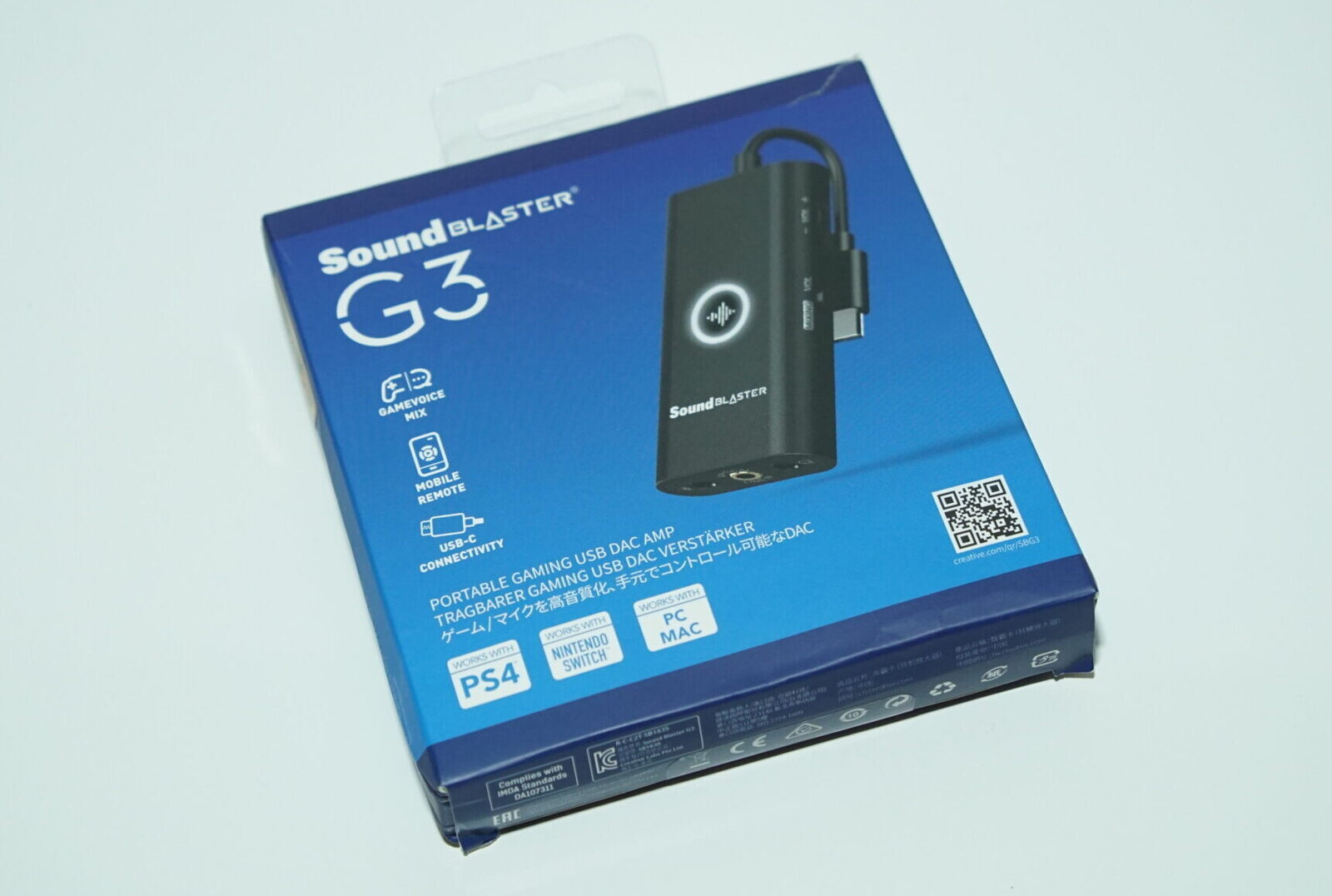 Creative Sound Blaster G3 Portable Gaming USB DAC AMP Review (1)