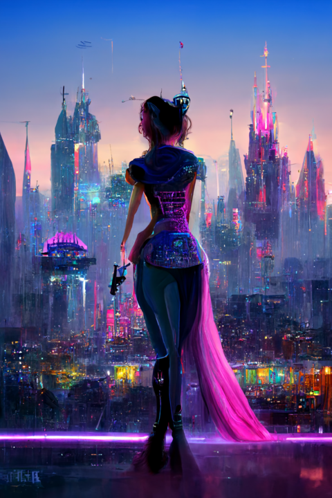 BOTKirby_cyberpunk_disney_princess_city_background_ebd74182-8d18-401b-a6dd-7cbfd2882e41.png