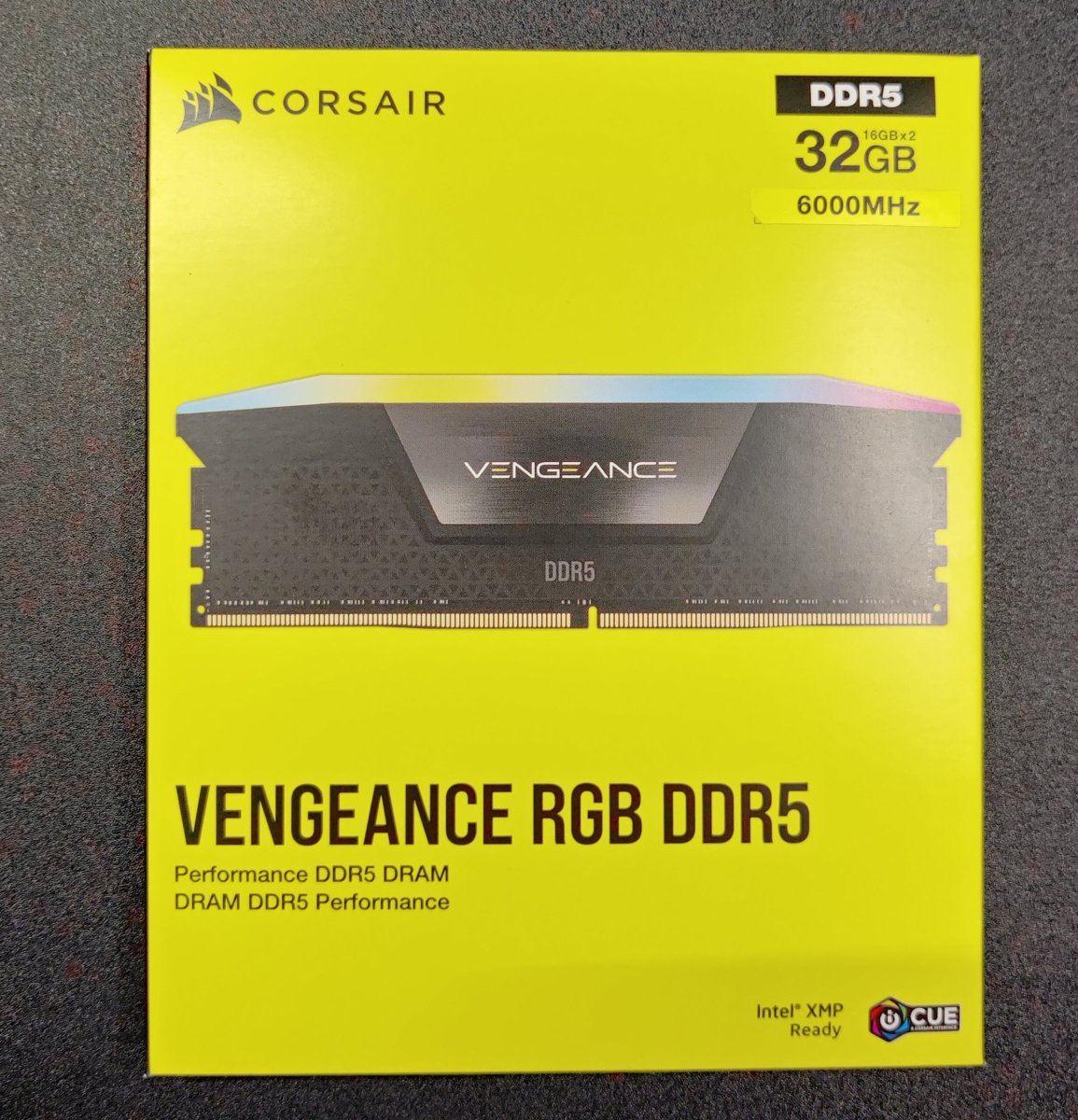 CORSAIR VENGEANCE RGB DDR5-6000 32GB Memory Review (1)