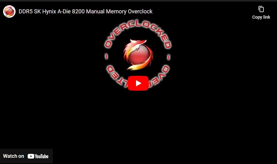 More information about "Z690 Dark DDR5 Overclocking - 8200 MT/s"